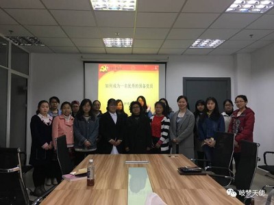2017bg大游平台官网党建培训活动顺利召开