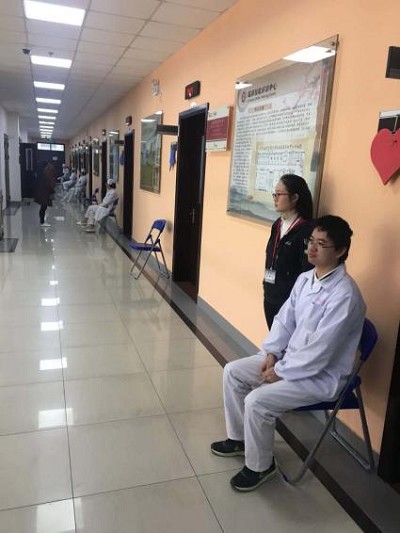 bg大游平台官网开展毕业本科护生多站式技能考核